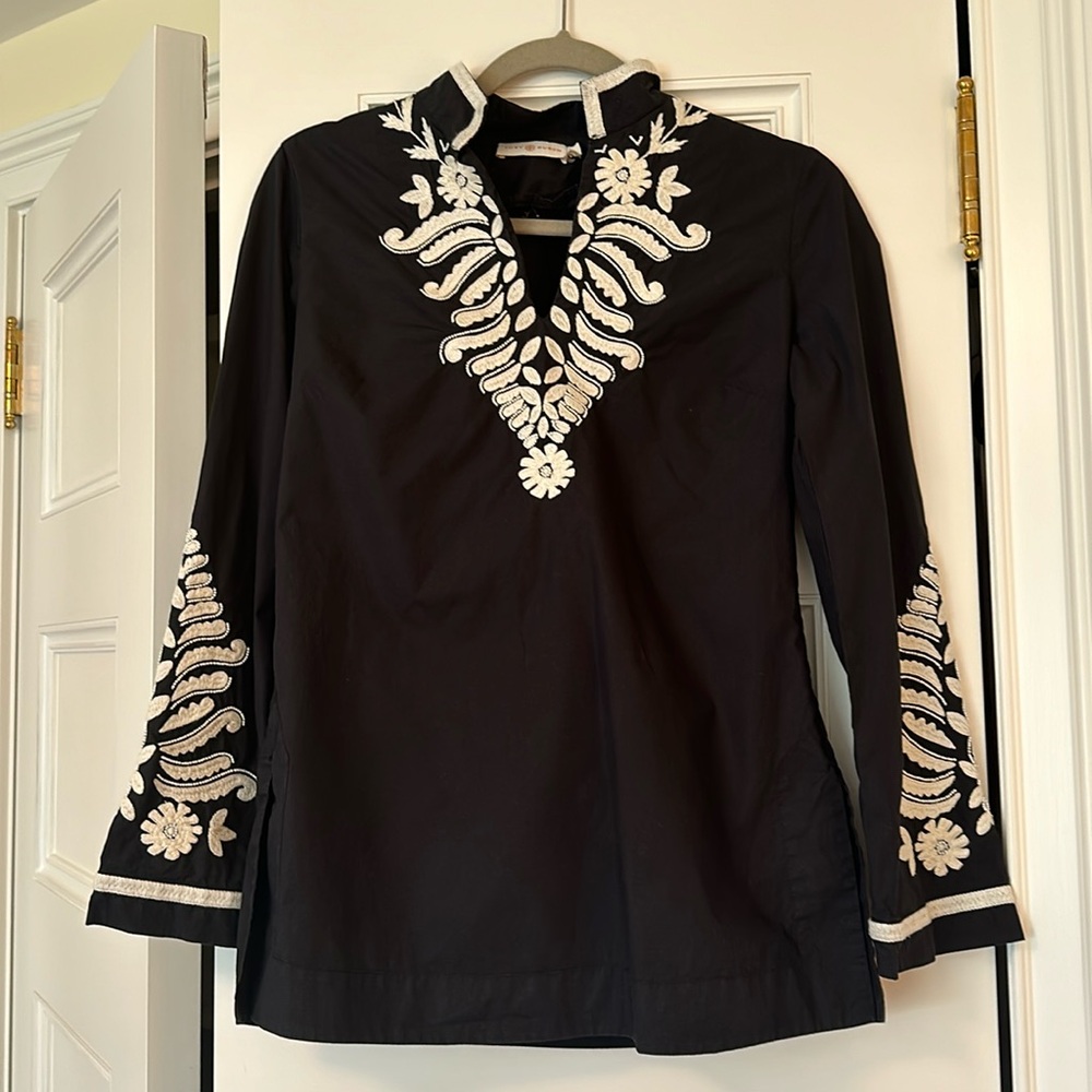 Beaded and Embroidered Tory Burch Tunic